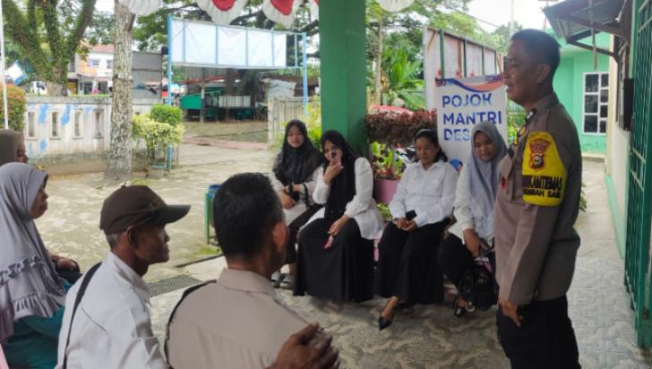 Kunjungan ke Limbungan, AKP Budi: Mari Bersama Kita Ciptakan Keamanan