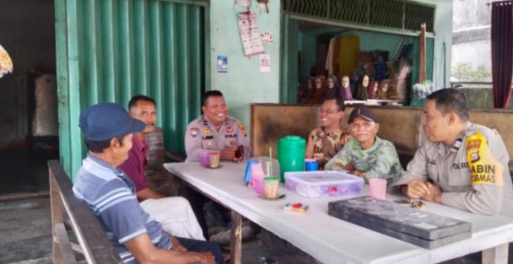 Binmas Polsek Rumbai Intensif Lakukan Komunikasi dengan Masyarakat Demi Harkamtibmas