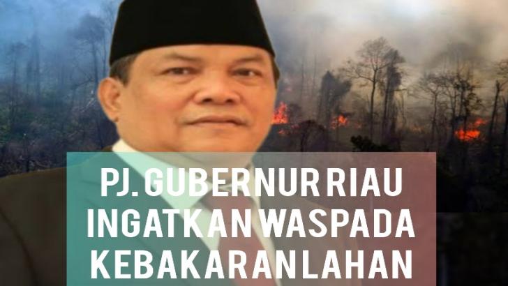 Riau Darurat Kebakaran Lahan, SF Hariyanto Sudah Ingatkan Bupati/Wali Kota