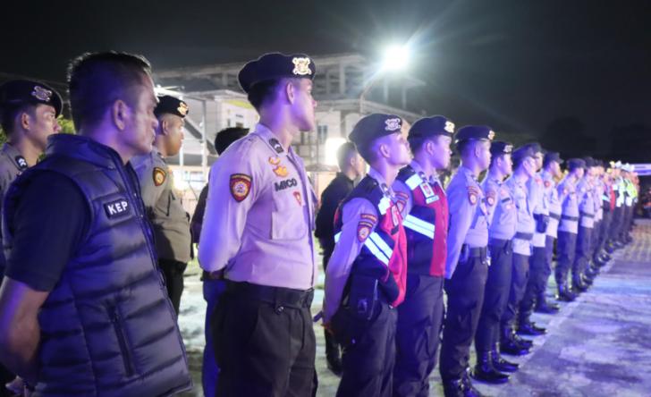 Patroli Blue Light Polres Kepulauan Meranti Cegah Curat, Curas dan Curanmor