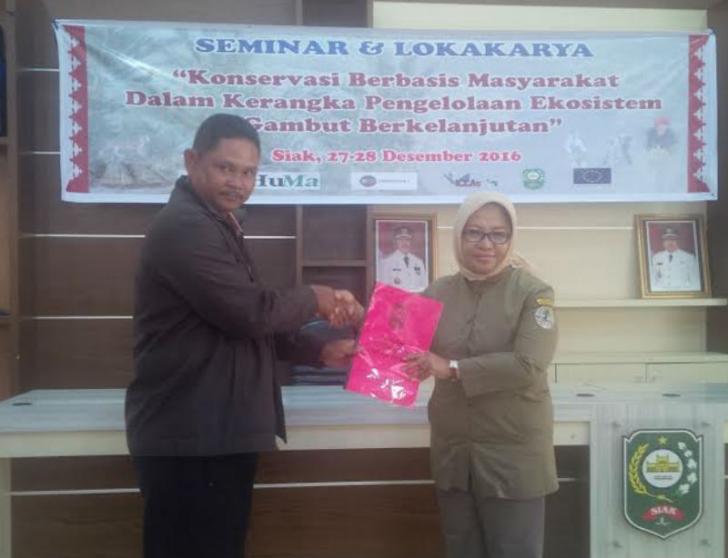 Ekosistem Gambut di Siak Banyak yang Rusak