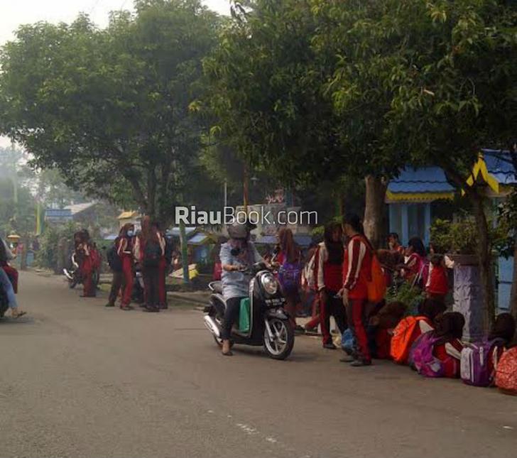 Belum Banyak Pelajar di Bengkalis yang Menggunakan Masker