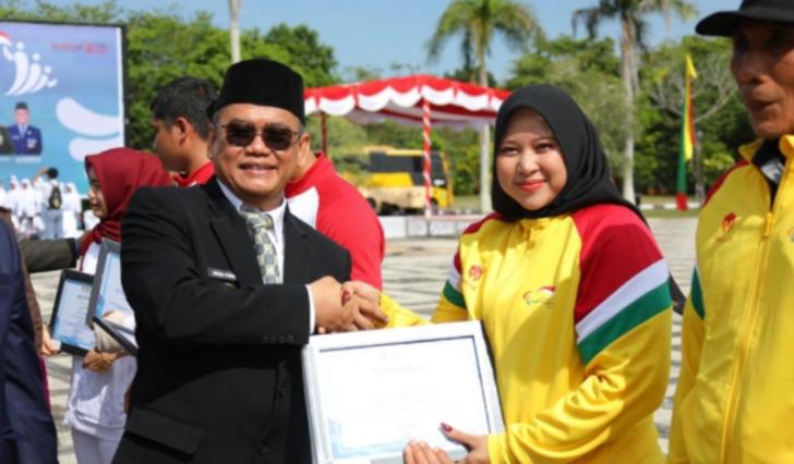 Atlet Disabilitas Siak Raih Medali Emas di Peparnas 2024