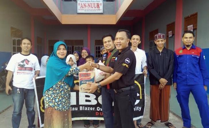 Selain Berbuka Puasa Bersama Anggota, Riboc Dumai Juga Santuni Anak Panti Asuhan