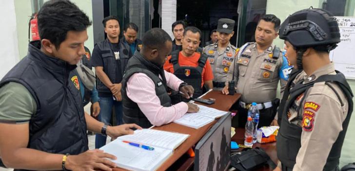 Kasatreskrim dan Gakkumdu Polres Kepulauan Meranti Lakukan Pengecekan di KPU dan Bawaslu