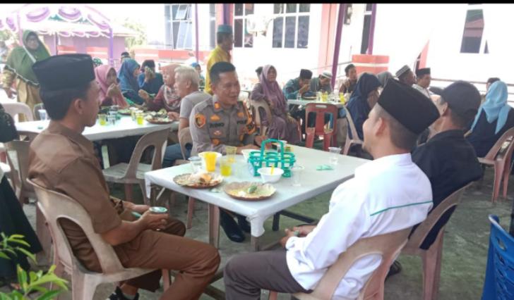 Kapolsek Kuala Kampar Penuhi Undangan Masyarakat dalam Menciptakan Keamanan
