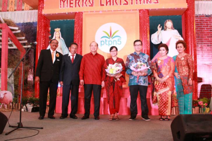 PTPN V Rayakan Natal Oikoumene 2016 dan Tahun Baru 2017