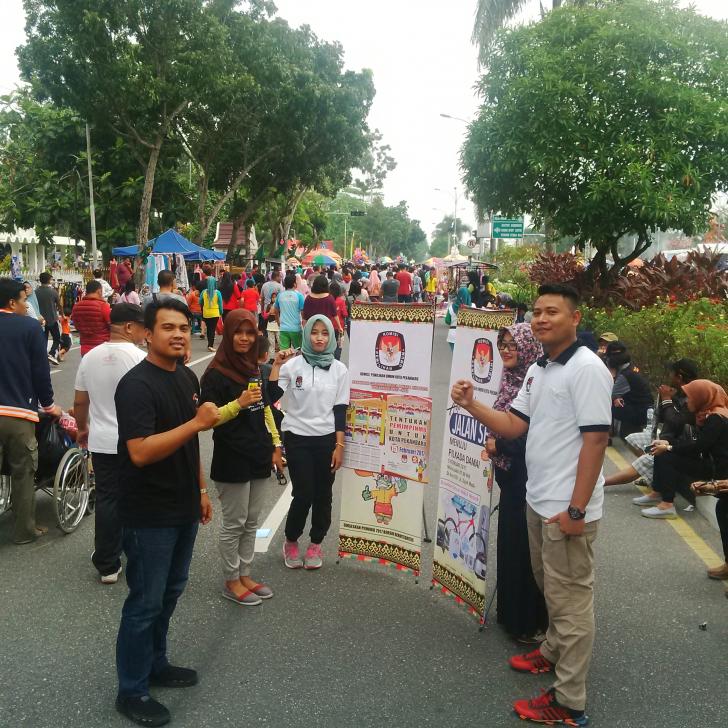 KPU Pekanbaru Bagi-bagi 500 Kupon Gratis untuk Jalan Sehat, Apa Saja Hadiahnya?