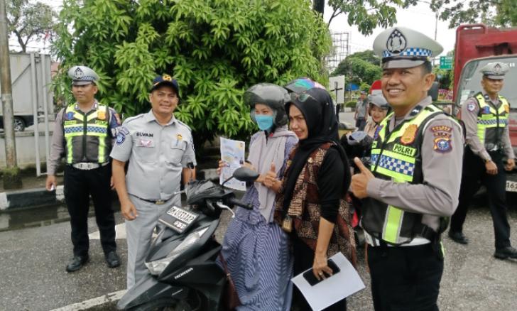 Bayar Pajak Kendaraan Kini Lebih Mudah, Satlantas Polres Kampar Ajak Masyarakat Manfaatkan Program Pemutihan