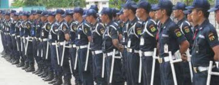 Tiga orang Satpam di Rohil Terima Penghargaan
