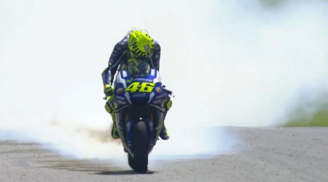 Bos Yamaha Minta Maaf Soal Kerusakan Mesin Motor Rossi
