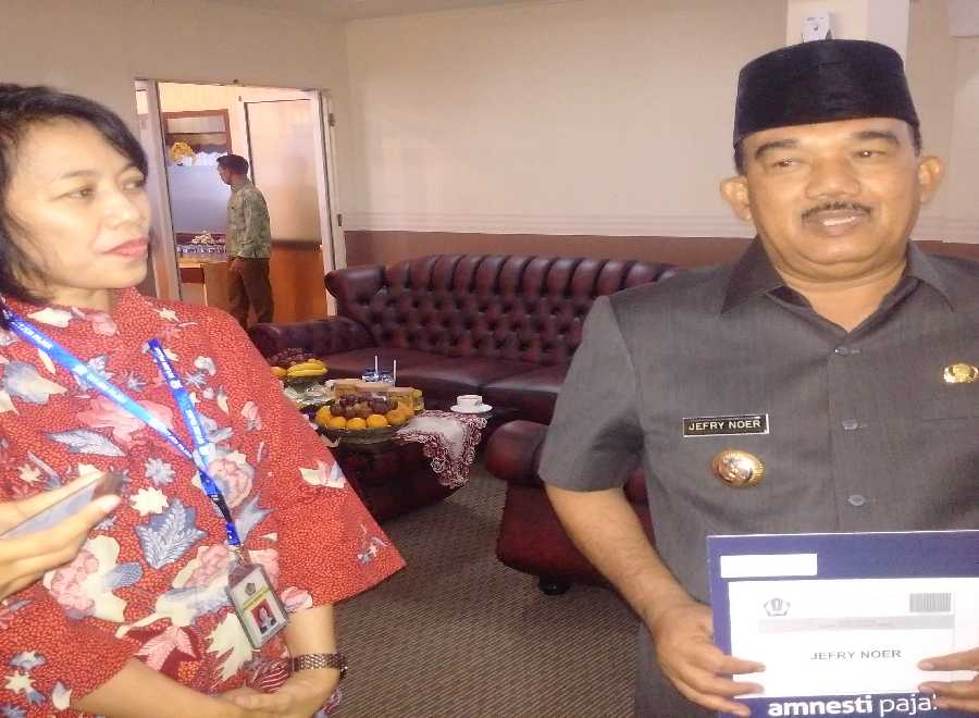 Bupati Kampar Ikut Program Pengampunan Pajak, Jefry Noer: Ini Sesuai yang Dilaporkan ke KPK