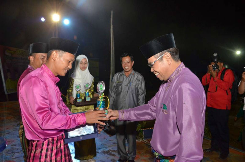 Desa Lubuk Muda Juara Umum MTQ, Ini Pesan Wabub Bengkalis