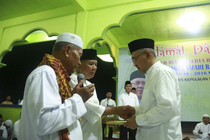 Dihadapan Gubri, Irwan Singgung Soal Perlambatan Ekonomi Masyarakat Meranti