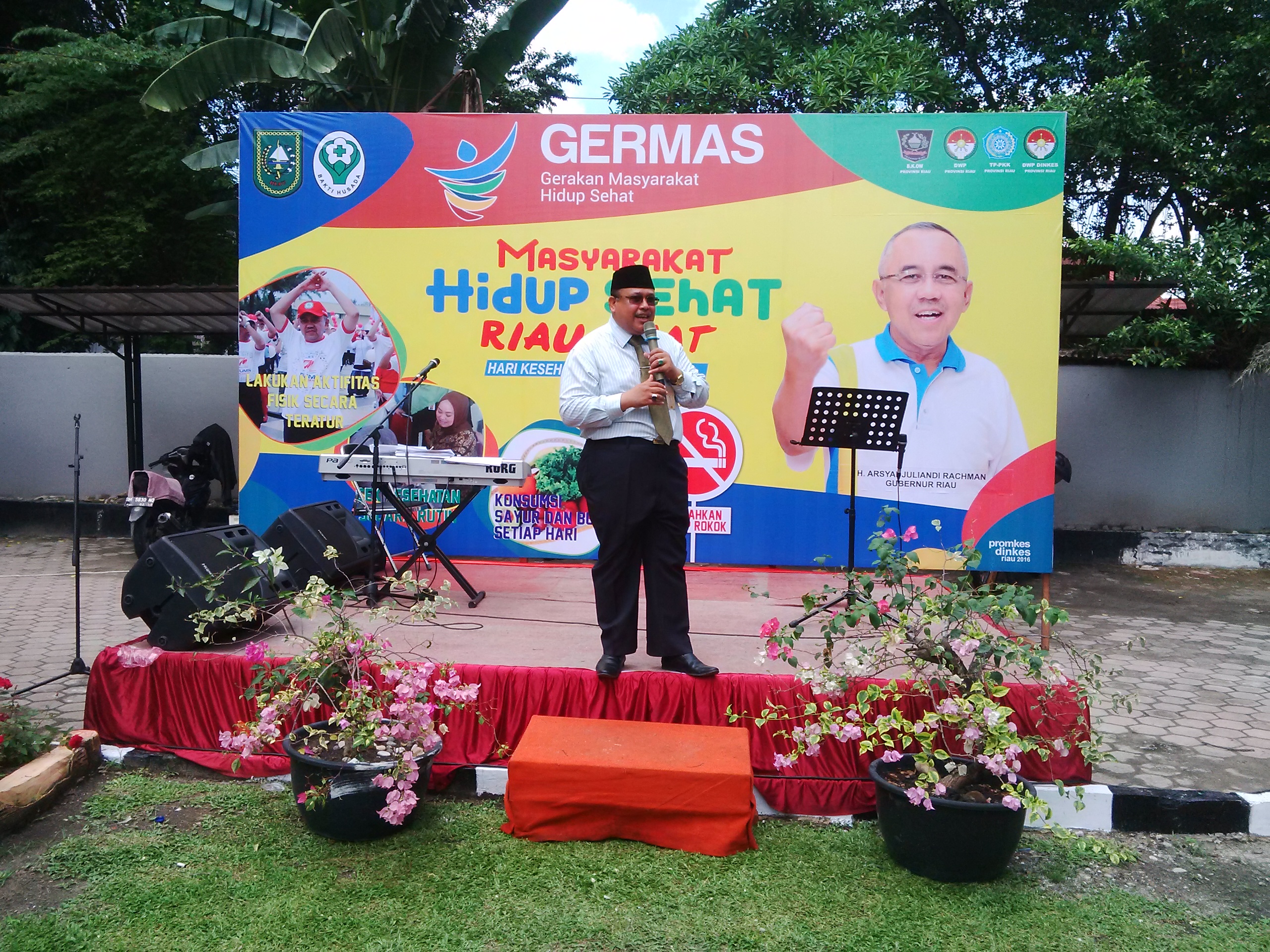 Dinkes Taja Gerakan Masyarakat (GEMA) Hidup sehat Bersempena Hari Kesehatan Nasional