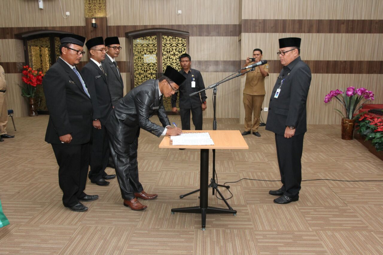 Empat Pejabat di Lingkungan Pemko Dumai Kembali Dilantik