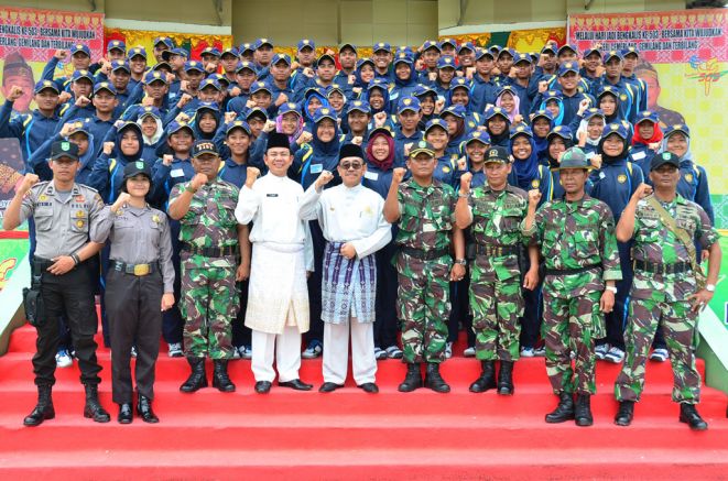 Herliyan Semangati Anggota Paskibraka