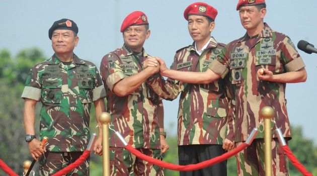 Hore, Tunjangan Prajurit TNI Naik hingga 60 %