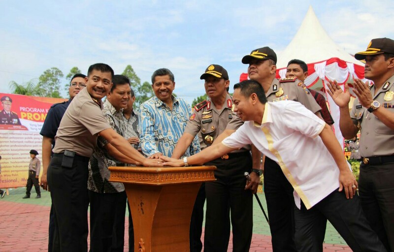 Kapolda Riau Launching Si-Polin di Siak, Mudahkan Pelayanan Kepada Masyarakat