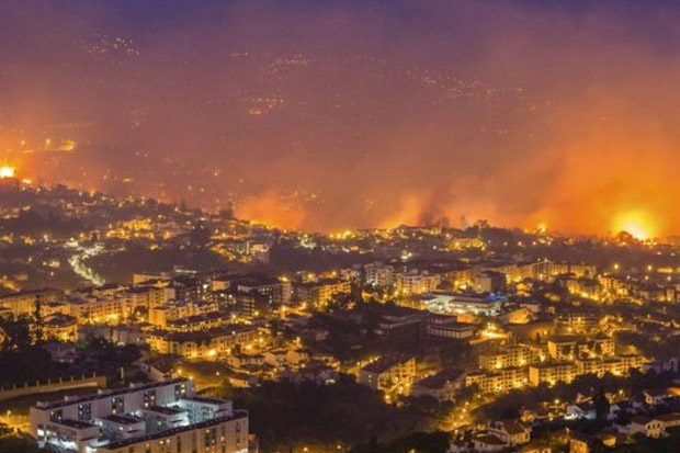 Kebakaran Hebat Landa Portugal, Lebih dari 400 Orang Dievakuasi