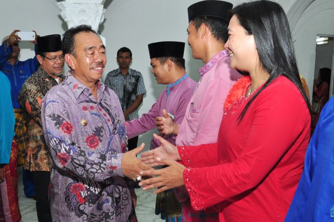 Ketua KPUD  Bengkalis Lantik 40 Anggota PPK