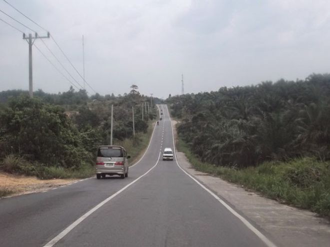 Krisis Keuangan, Proyek Jalan di Inhu Ditunda