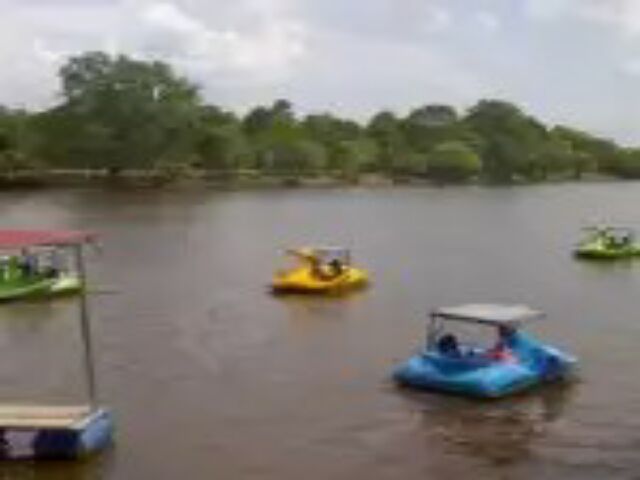 Liburan Danau Kajuid Ramai Potensi Wisata Andalan Pelalawan