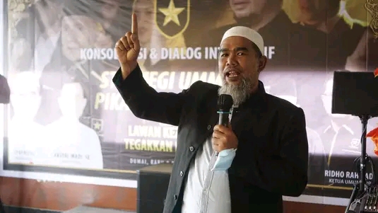 Partai Ummat Dumai 'Ngopi' bareng Ustadz DR Syafrinaldi