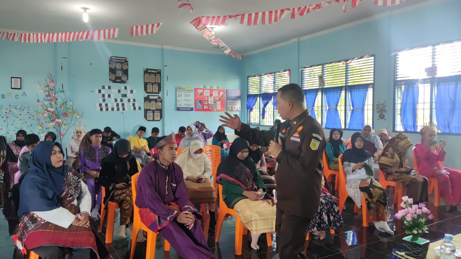 Peringati Sumpah Pemuda, Jaksa Dumai masuk sekolah dan pimpin Upacara