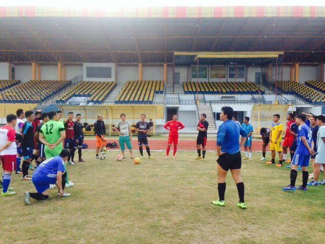 Persiapan Tim Bhayangkara B Menjelang Laga Perdaannya