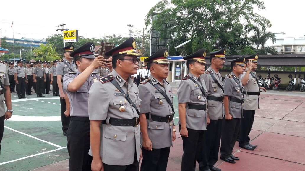 Polres Inhil Laksanakan Sertijab, Berikut Daftarnya