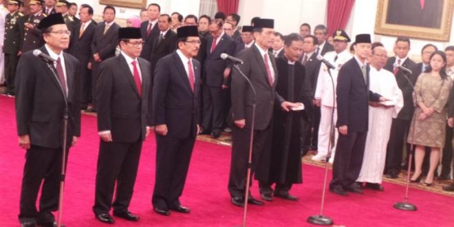 Sah, Inilah 6 Menteri Baru yang Dilantik Jokowi