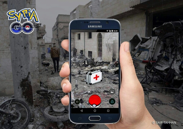 Sensasi Pokemon Go Jadi Alat Bantu Selamatkan Warga Suriah