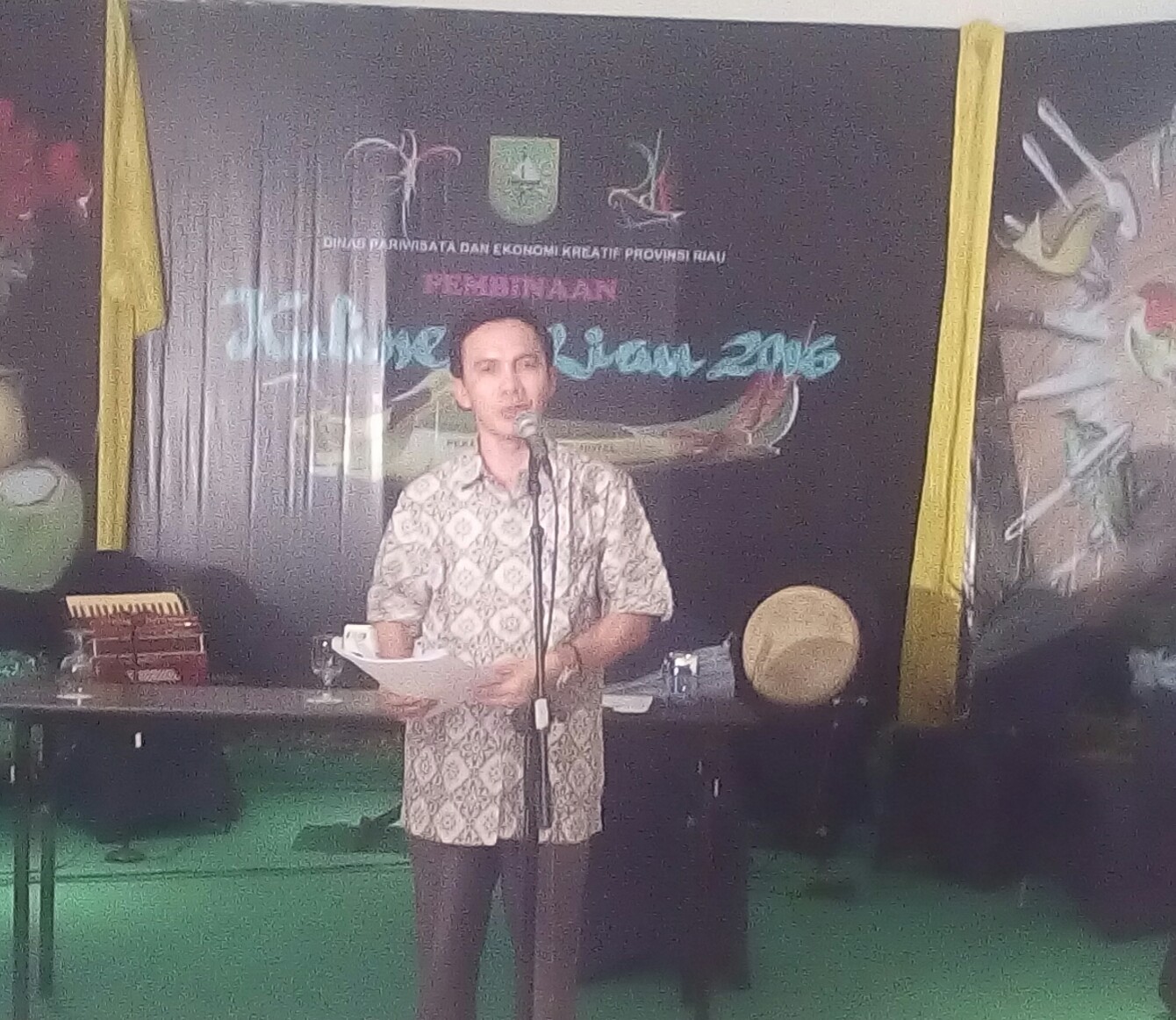 Tengku Zulefendi Resmi Menutup Acara Pembinaan Kuliner Riau 2016