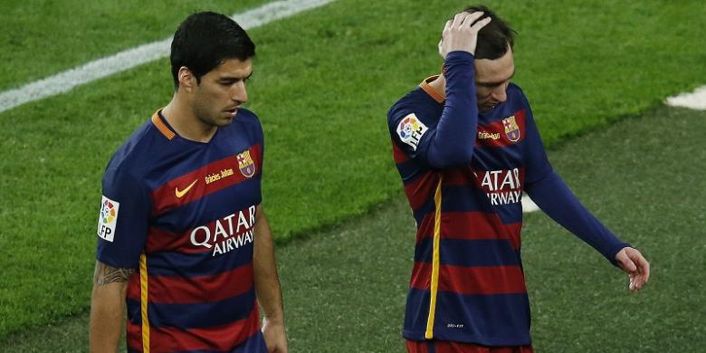 Tidak Hadir dalam Pesta di Camp Nou, Ini Alasan Messi dan Suarez
