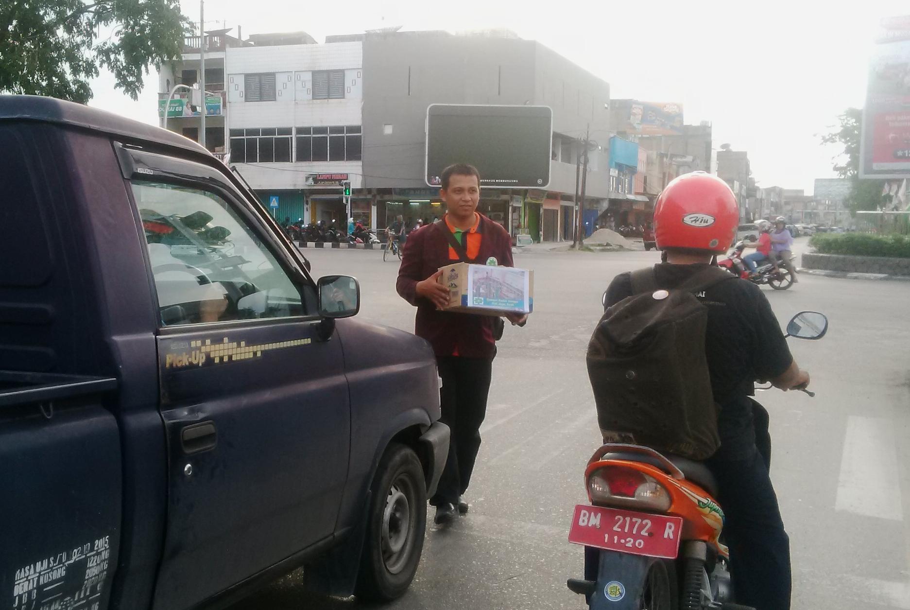 Tiga Juta Rupiah Berhasil Dikumpulkan Mahasiswa IAI TF Dumai