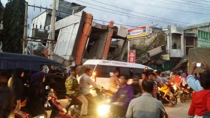 Warga Dumai Asal Provinsi ACEH Buka Posko Bantuan Gempa Bumi