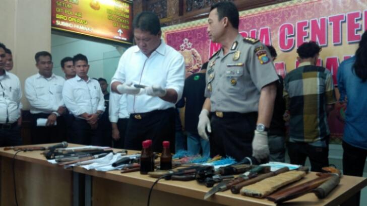 Berkas Kepemilikan Senjata Tajam Oknum Anggota HMI Diteliti Jaksa