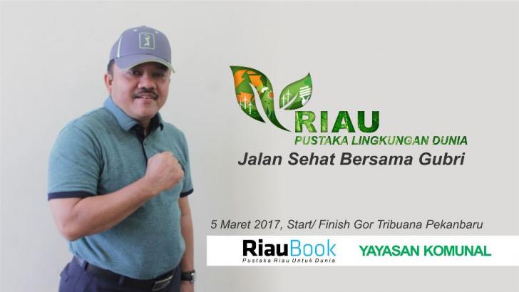 Dorong Perkembangan Keolahragaan di Riau, Kadispora Imbau Masyarakat Ikuti Jalan Sehat Riau Pustaka Lingkungan Dunia