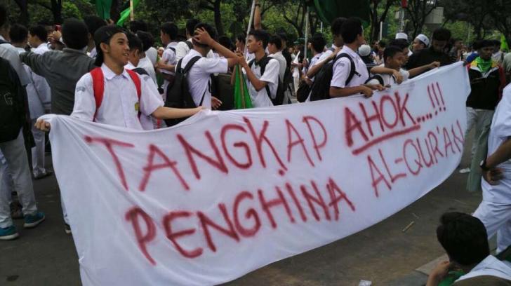 Demo Ahok, 10 Ormas Islam di Dumai Turun ke Jalanan