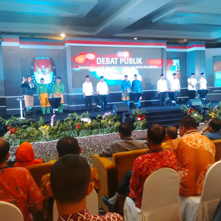 Ketua KPU Pekanbaru: Debat Bukan Ajang Saling Menjatuhkan Lawan.
