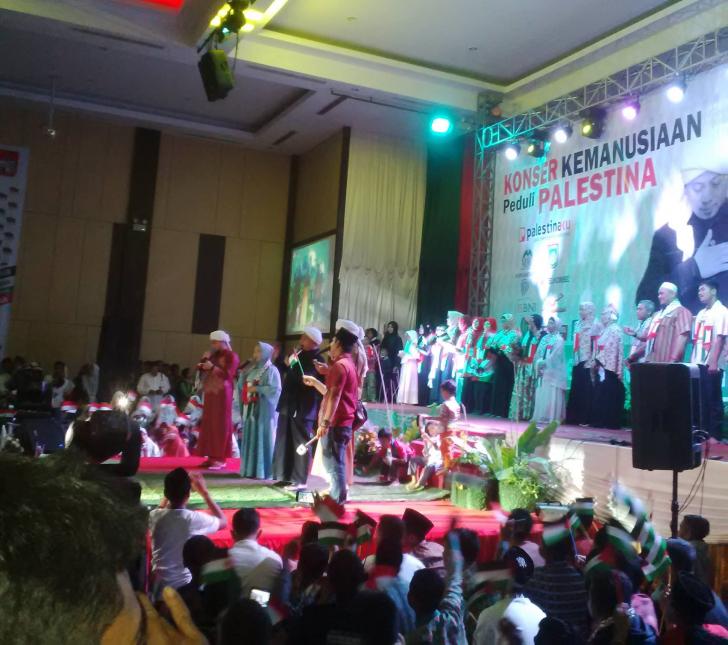 Dalam Empat Jam, Terkumpul Rp617 Juta saat Konser Amal untuk Palestina