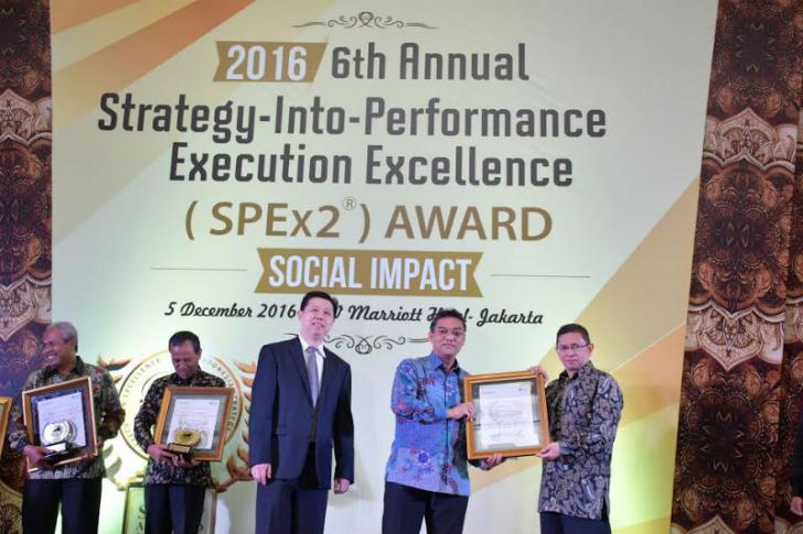BRK Raih Penghargaan Tertinggi SPEx2 Award 2016