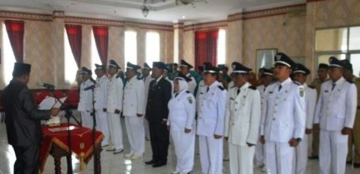Sebanyak 17 Pejabat Sementara Penghulu Dilantik Wabup Rohil