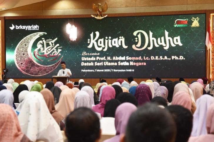 Isi Kegiatan Ramadan, BRK Syariah Gelar Kajian Dhuha Bersama UAS