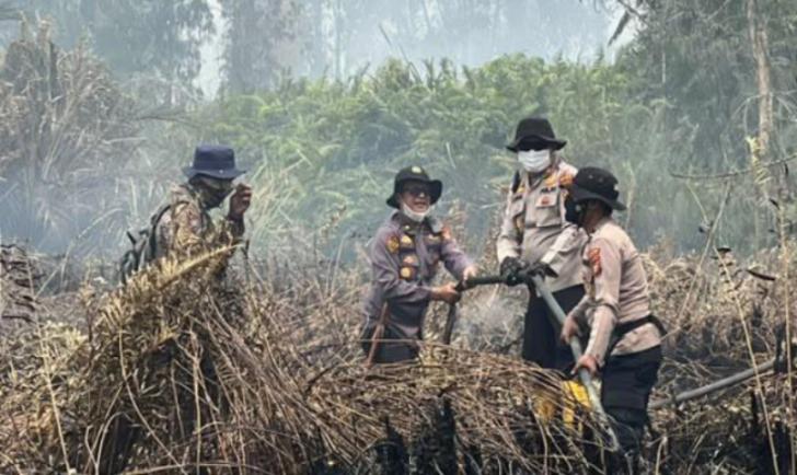 Bertambah, Polda Riau Kini Tangani 45 Kasus Karhutla, 49 Orang Tersangka