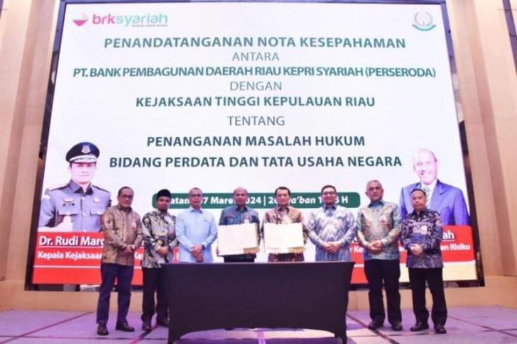 BRK Syariah MoU dengan Kejati Kepri Soal Datun