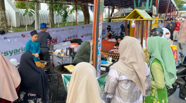Ngabuburit di Bazar Kampong Ramadan Kite BRK Syariah, Ada Talkshow Literasi dan Inklusi Keuangan