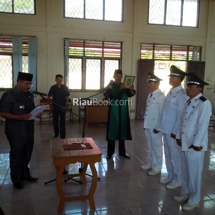 3 Pj Kades di Sabak Auh Dilantik, Ini Pesan Camat