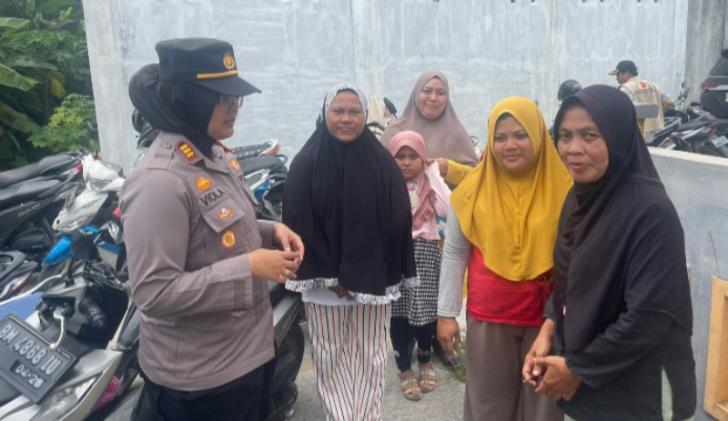 Giat Cooling System, Kapolsek Pangkalan Kerinci Imbau Masyarakat Jaga Persatuan dan Kesatuan
